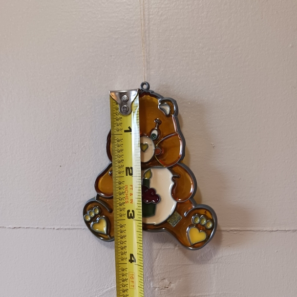 1983 Vintage Makit & Bakit Birthday Care Bear Suncatcher AGC - Picture 6 of 6